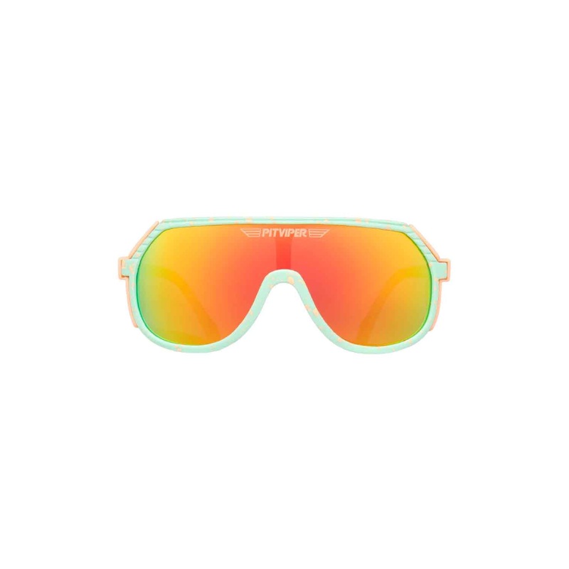 Pit Viper Grand Prix Sunglasses PEACHES AND GREEN