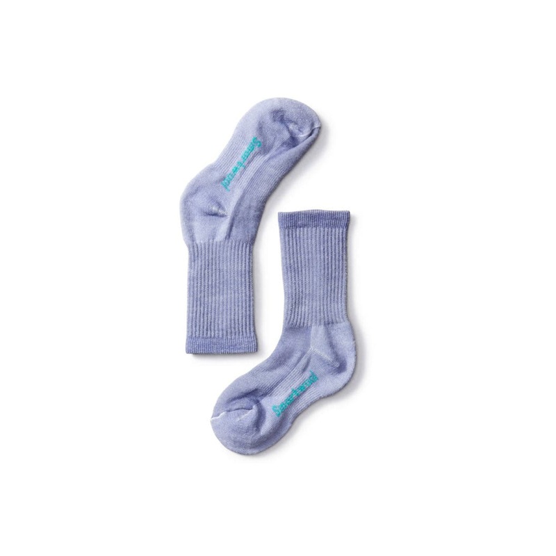 Smartwool Socks Kids Hike Medium Crew DEEP NAVY SMALL