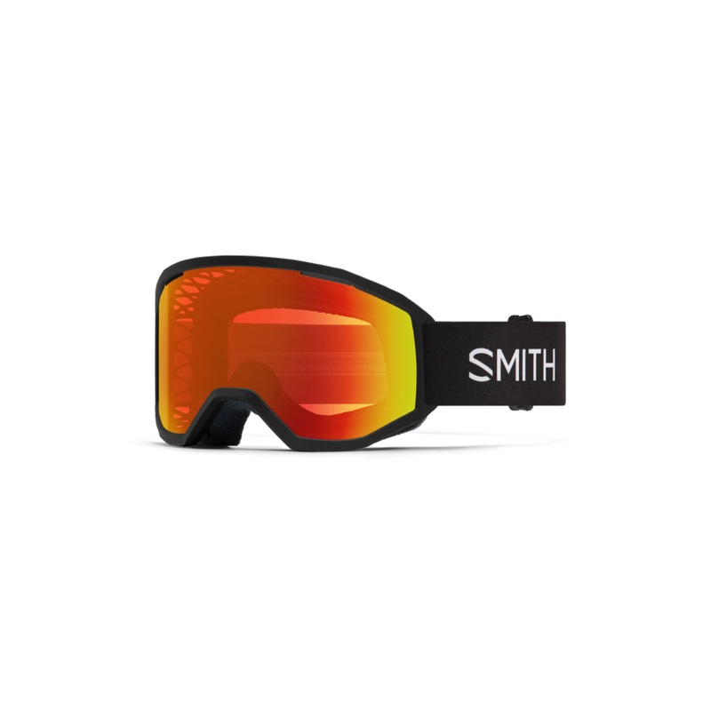 Smith Loam MTB Goggles BLACK RED MIRROR/CLEAR