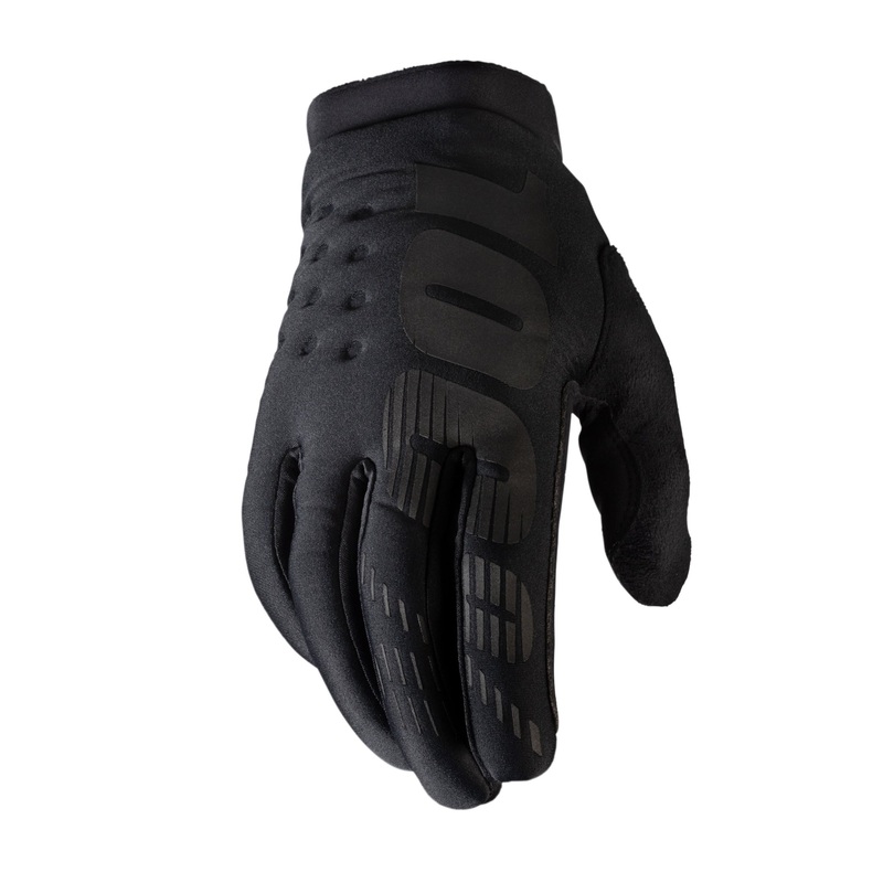 100% 2022 BRISKER COLD WEATHER GLOVE BLACK SMALL