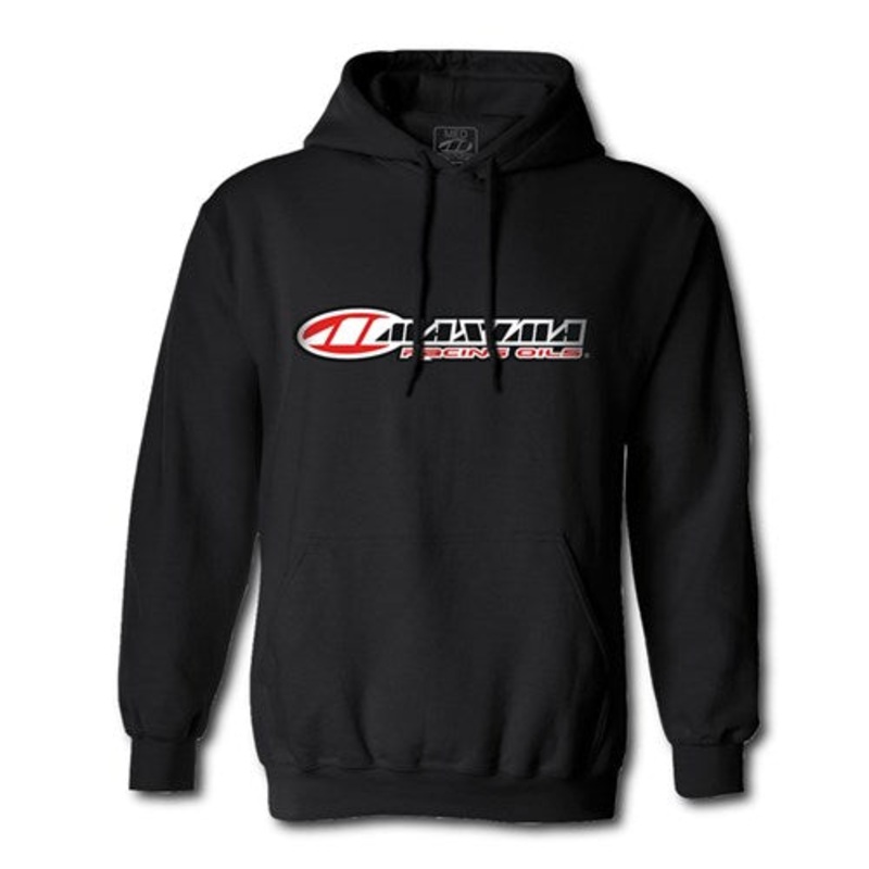 MAXIMA HOODIE LOGO LGE BLACK