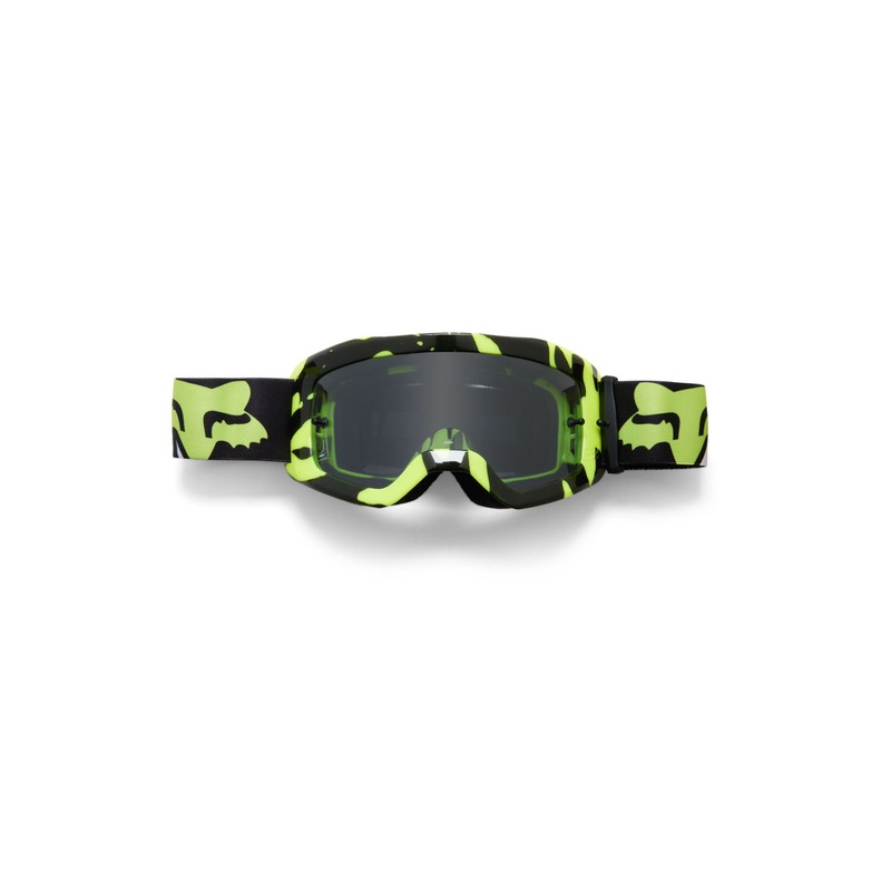 FOX Main Morphic Mirrored Goggle Youth – Spark – black/yellow