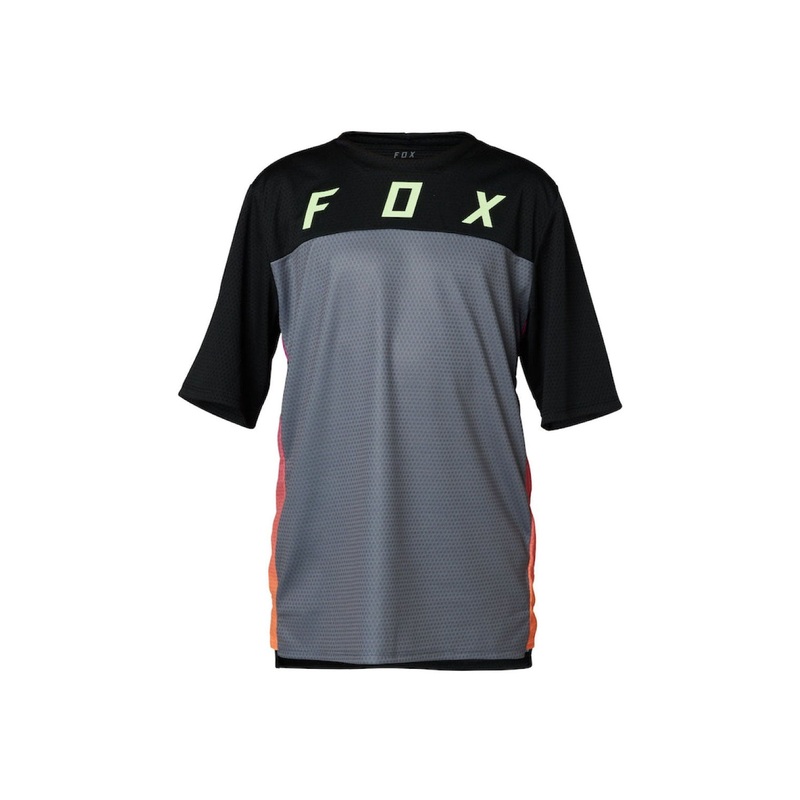 Fox Racing 2023 Defend RACE Youth Short Sleeve MTB Jersey BLACK SMALL