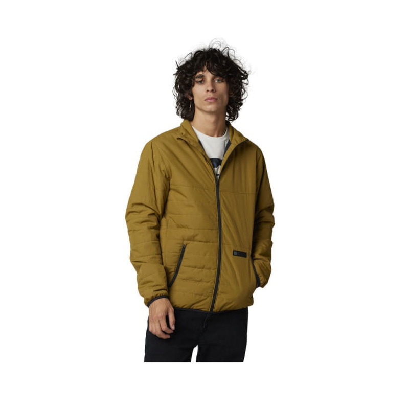 Fox Racing 2023 Mens Howell Puffy Jacket BLACK X-SMALL