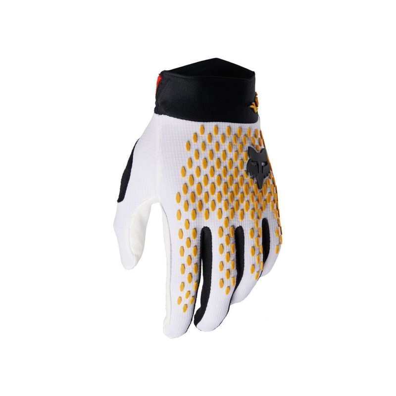 Fox Racing Defend Race Mens MTB Glove White WHITE SMALL