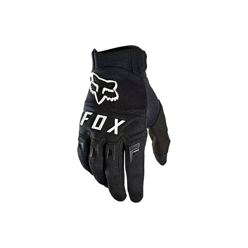 Fox Youth Racing Dirtpaw Gloves BLACK/WHITE X-SMALL