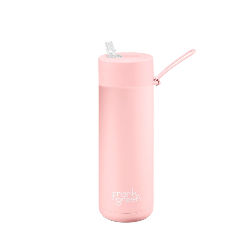 Frank Green Ceramic Reusable Bottle – 20oz / 595ml BLUSHED