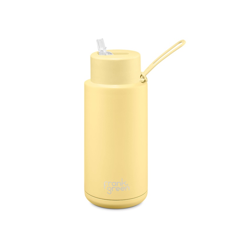 Frank Green Ceramic Reusable Bottle – 34oz / 1000ml BLUSHED