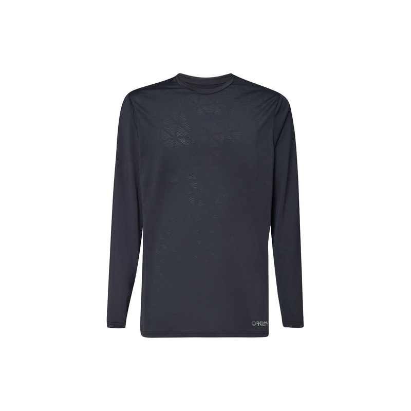 Oakley Berm Long Sleeve Jersey BLACKOUT X-SMALL