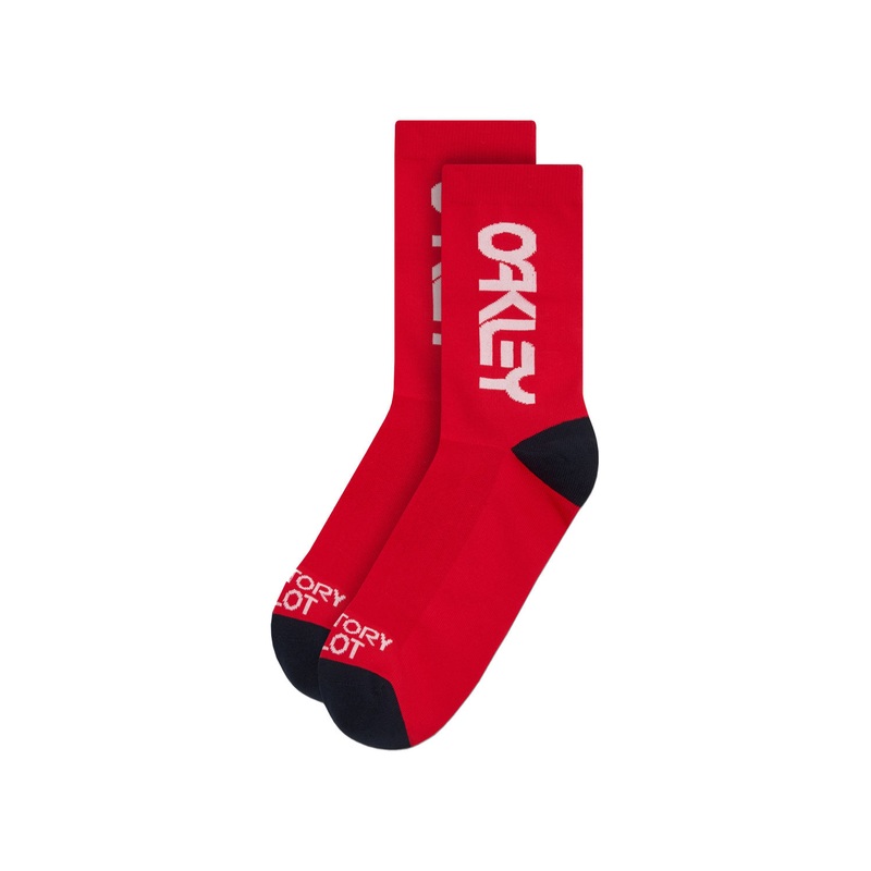 Oakley Factory Pilot Socks RED LINE SMALL