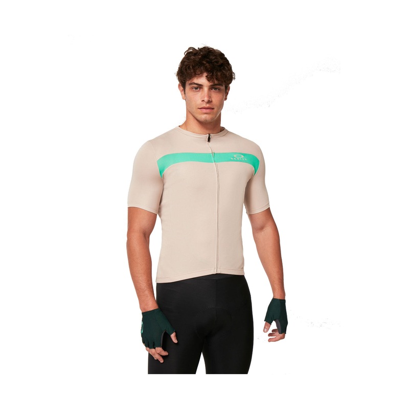 Oakley Icon Classic Short Sleeve Zip Jersey NEW DARK BRUSH SMALL