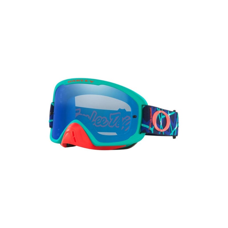 Oakley O Frame 2.0 Pro Mtb TLD Blue Webstar With Black Ice Iridium Lens