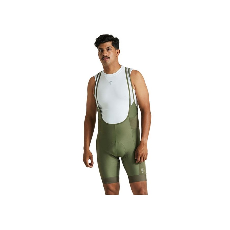 Specialized/Fjllrven Swat Bib Shorts GREEN X-SMALL