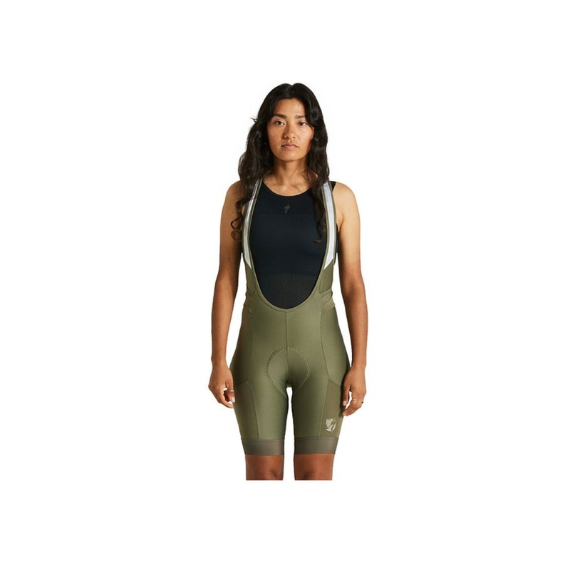 Specialized/Fjllrven Women’s Swat Bib Shorts GREEN X-SMALL