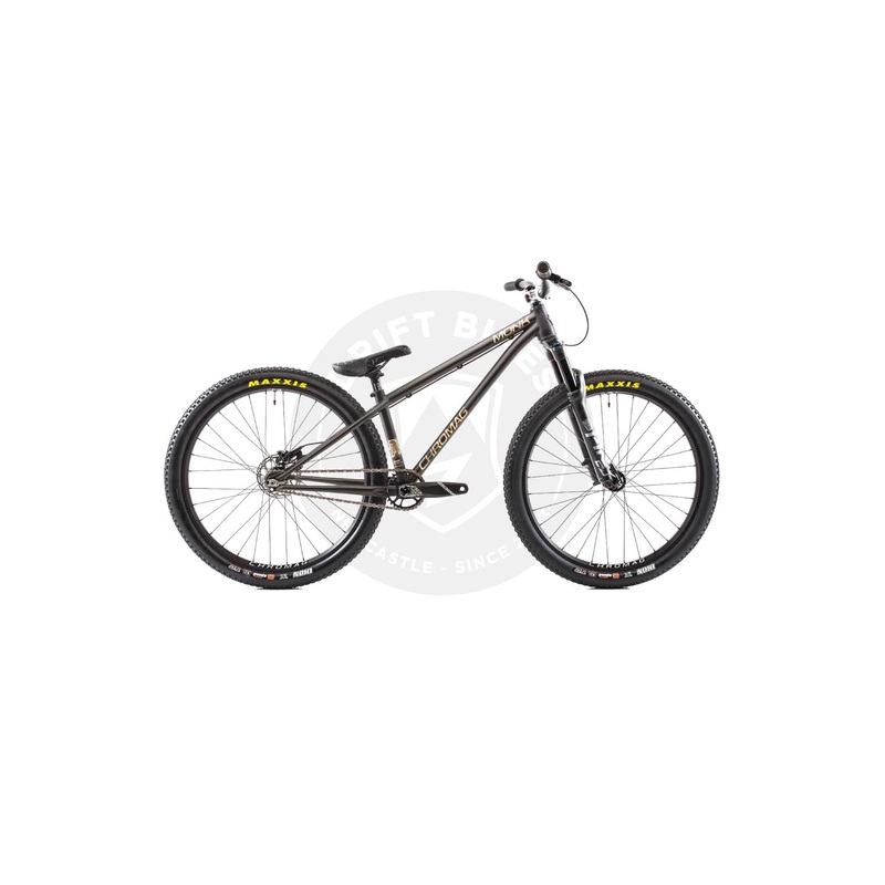 CHROMAG Monk 24 ” 2023 Complete BMX Bike – Black/Gold – Extra Short BLACK GOLD X-SHORT