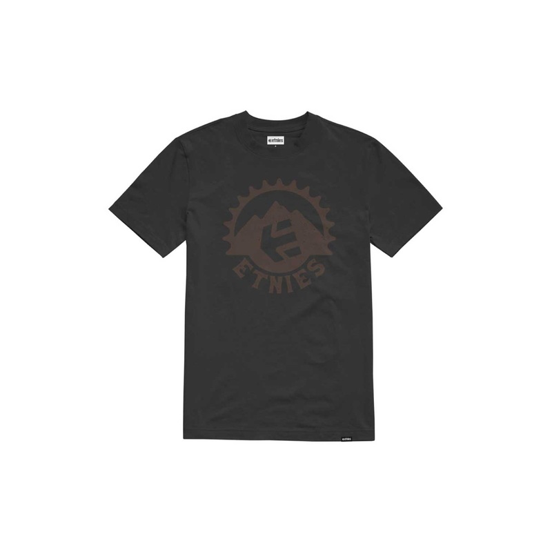 Etnies Spoke Tech Tee BLACK/BROWN MEDIUM