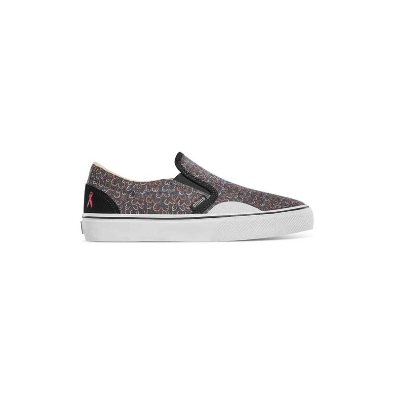 Etnies X B4BC MARANA Slip on Shoes BLACK/TAN 8