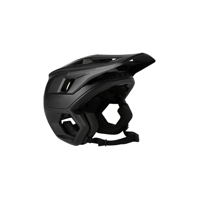 Fox Racing 2025 Dropframe Pro MTB Helmet GRID LIGHT GREY SMALL