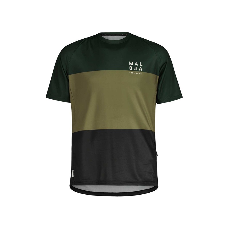 Maloja BARETTIM. Multi Men’s Short Sleeve Cycle T-Shirt MOONLESS MULTI MEDIUM