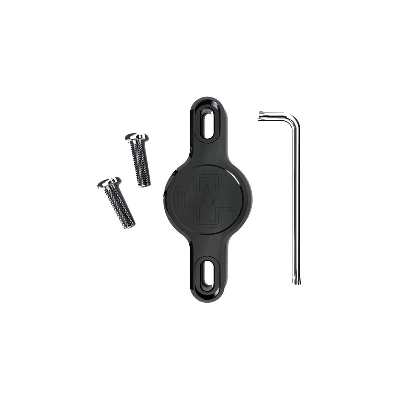 MUC OFF Secure Tag Holder V2 – Bottle Cage Mount BLACK