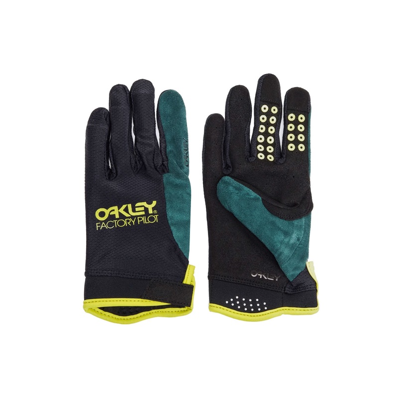 Oakley All Mountain MTB gloves BLACKOUT/BAYBERRY SMALL