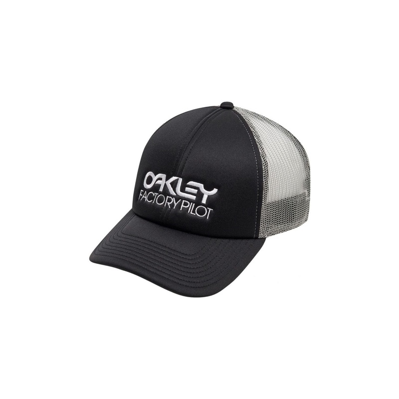 Oakley Factory Pilot Trucker Hat – Blackout One Size (U)
