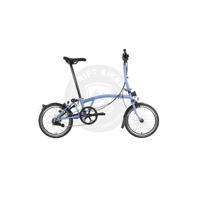 BROMPTON C Line Electric Explore 6 Speed Cloud Blue CLOUD BLUE MID