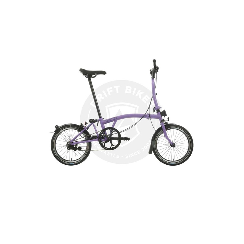 BROMPTON C-Line Mid Bar Explore 6 Speed Lilac