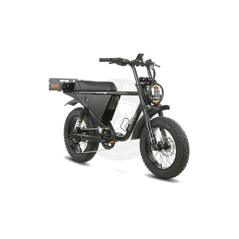 DIRODI Rover PRO Electric Bike (250-500W – 52v -20AH) PRE-ORDER NOW! JET BLACK STEP THROUGH