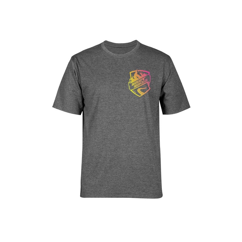 Drift Bikes x Dharco ADULT Heritage Short Sleeve T-Shirt Grey GREY / FADE X-SMALL