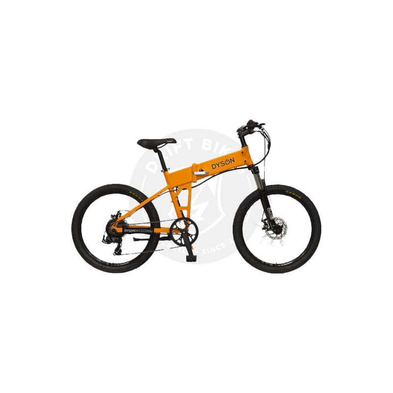 DYSON ADVENTURE FOLDING MTB E-BIKE 12.8AH 26″ ORANGE