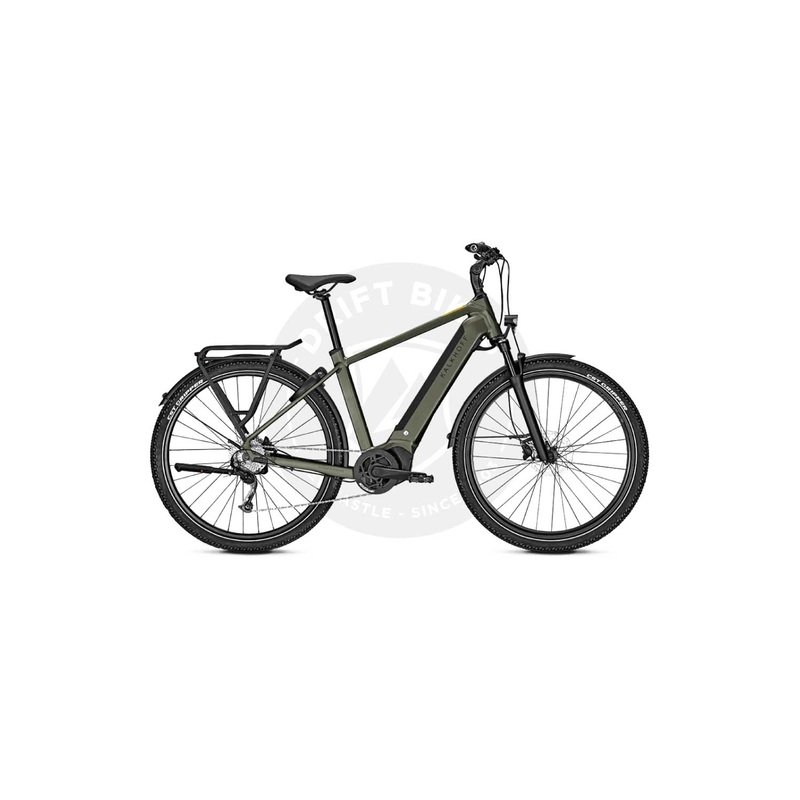 KALKHOFF 2023 Entice 5.B Move 625WH – Step Over Electric Bike MATT URBAN GREEN MEDIUM