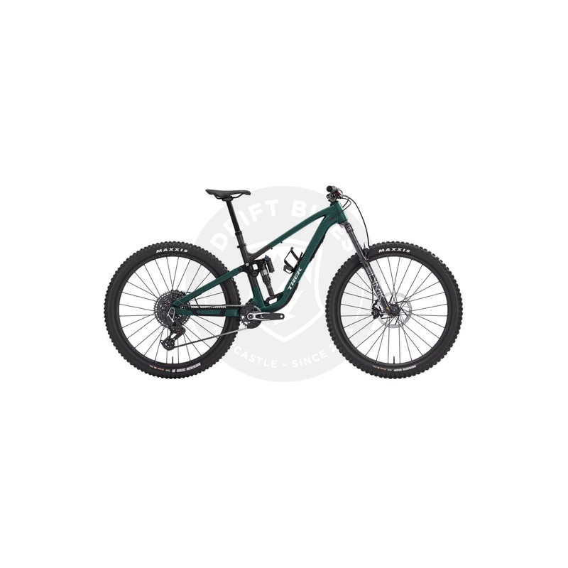TREK 2026 FUEL EX 9 X0 AXS GEN 7 Mountain Bike MATTE JUNIPER/BLUE SAGE SPLATTER SMALL