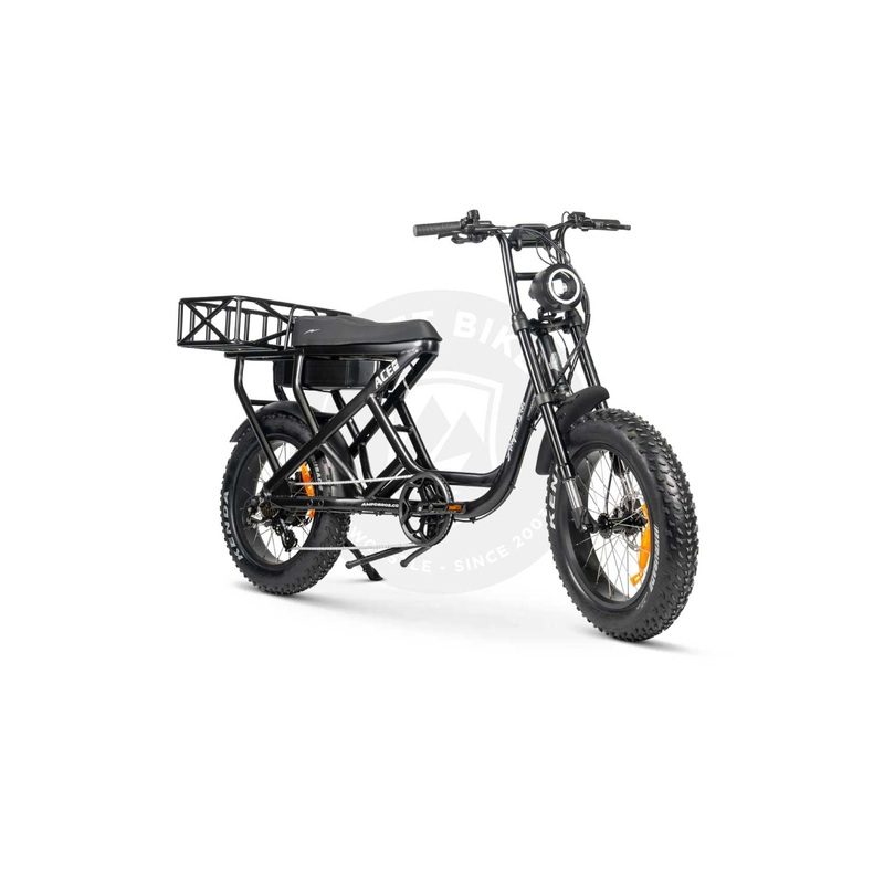 AMPD BROS ACE-S CARGO MAX ELECTRIC BIKE MATTE BLACK
