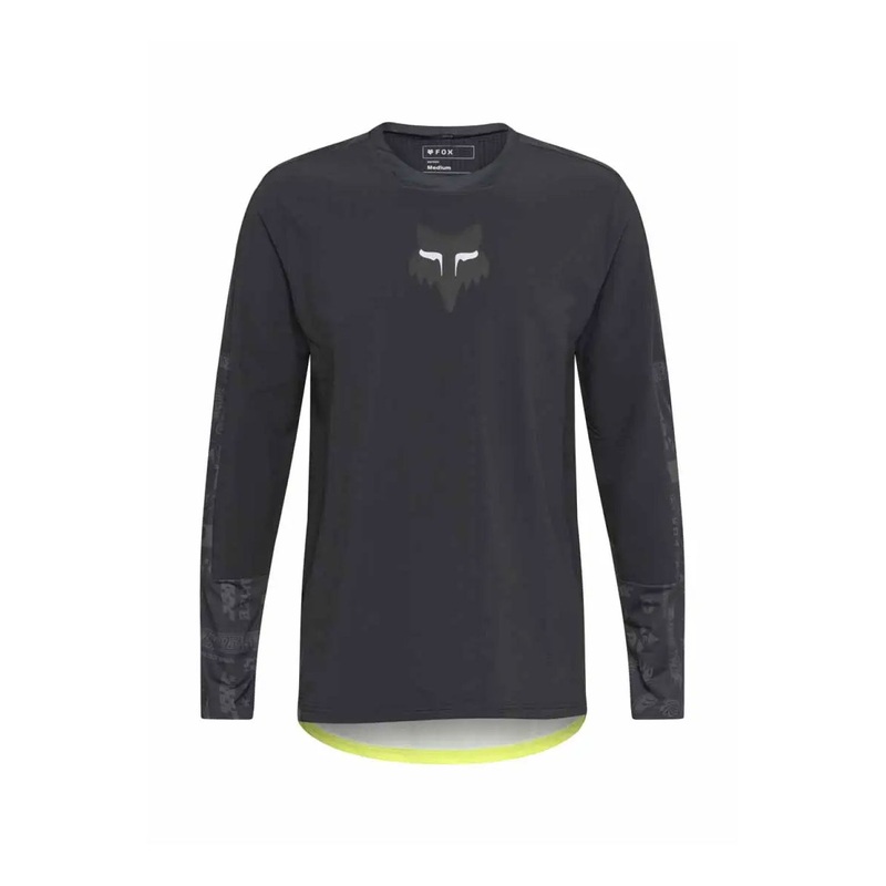 FOX RACING 2026 Defend Thermal Lunar SE MTB Jersey BLACK 2X-LARGE