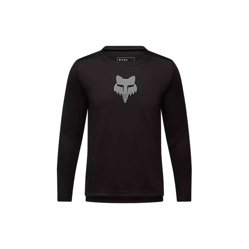 FOX RACING 2026 Youth Ranger FOX HEAD Long Sleeve Jersey BLACK LARGE