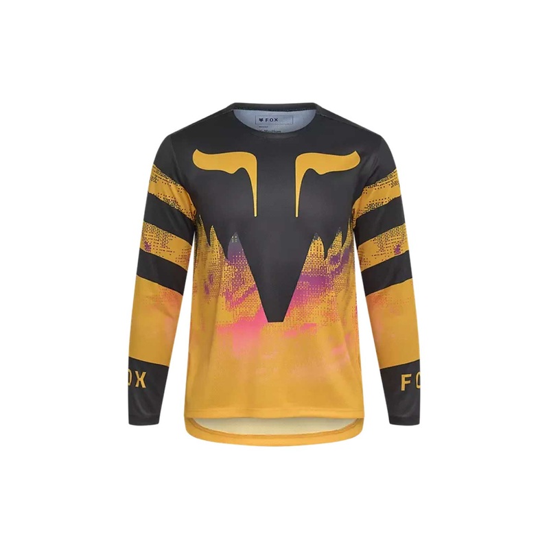 FOX RACING 2026 Youth Ranger Kairos Long Sleeve Jersey TANGERINE Y-LARGE