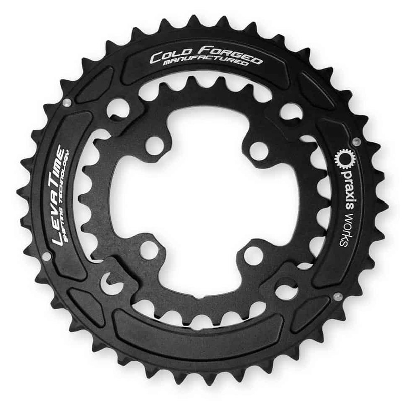 Praxis 2x 11 Speed Chainring (Black) 36-22T