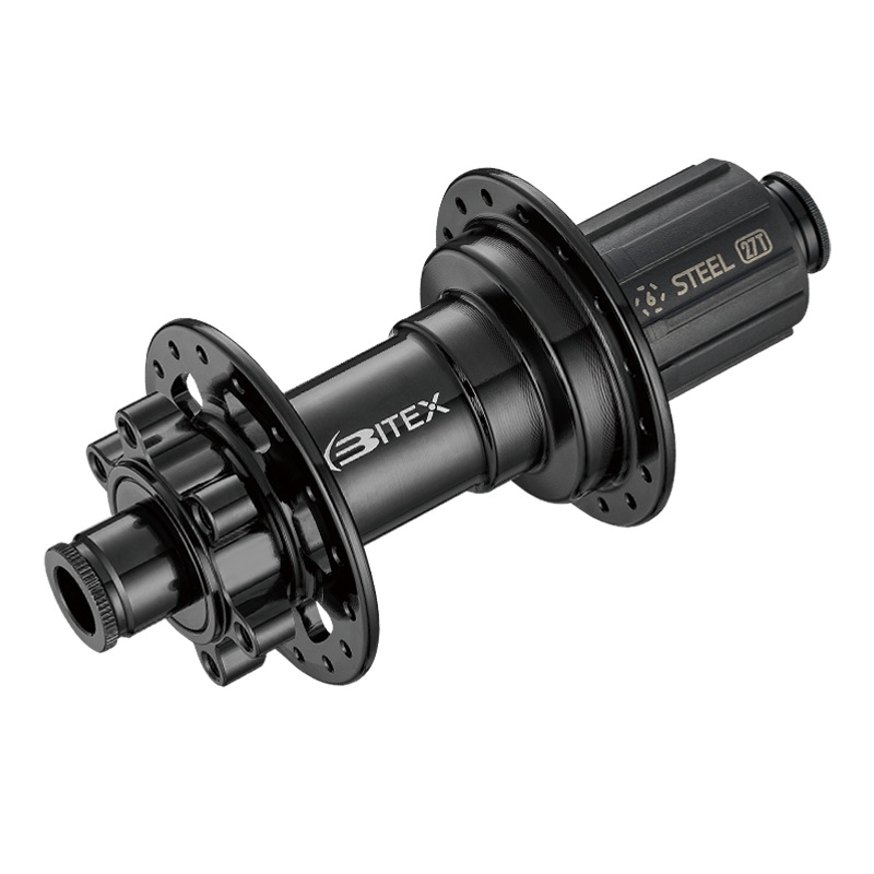 Bitex BX217R 6 Bolt Rear Hub (Black) 32 Hole