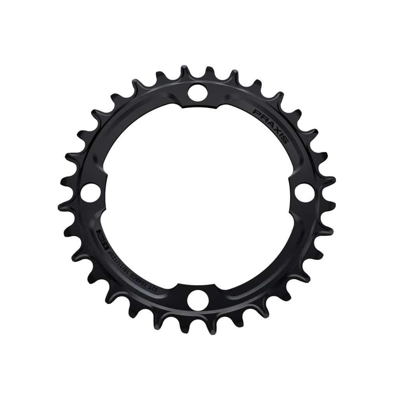 Praxis MTN E-Ring 104 BCD 10/11/12 Speed Chainring (Black) 36T