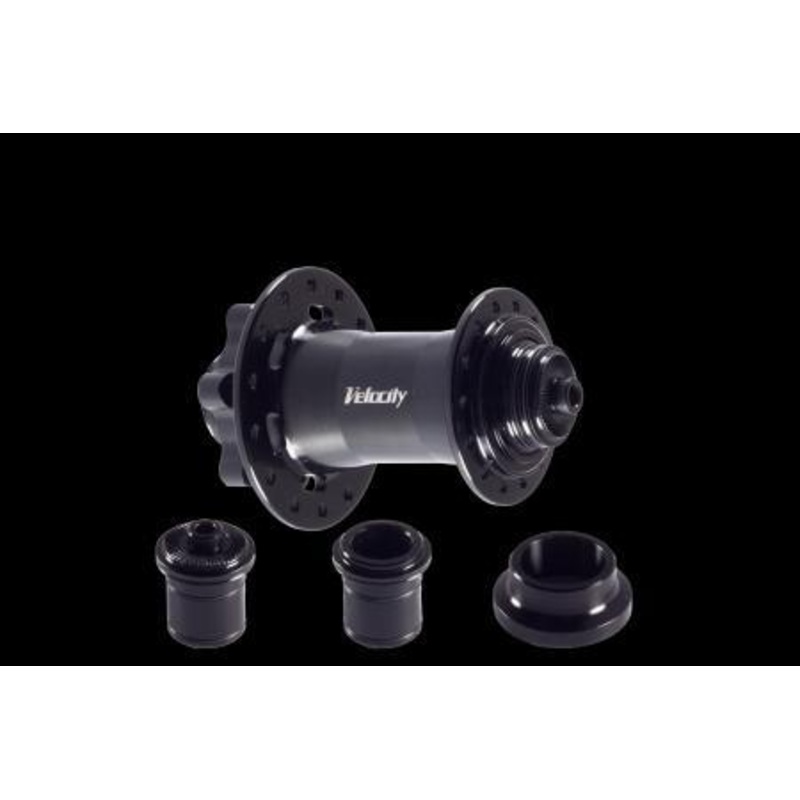 Velocity ATB Disc Convertible Front Hub 32 Hole Black