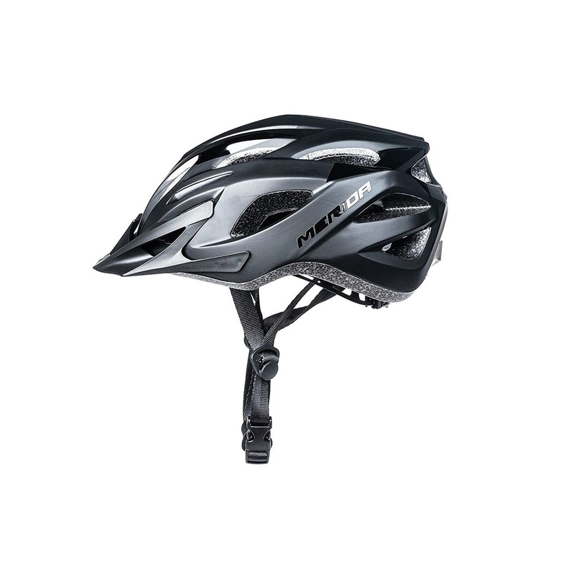 Merida Charger KJ201-A-1 MTB Cycling Helmet (Matt Black/Shiny Black) 58-63cm