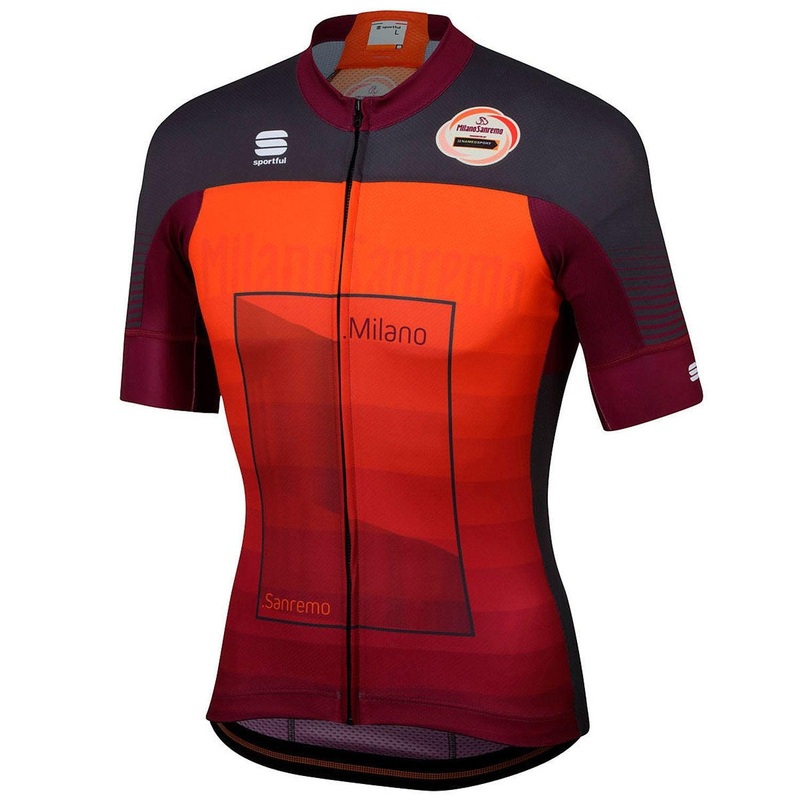 Sportful Milan Sanremo Mens Cycling Jersey (Orange) S