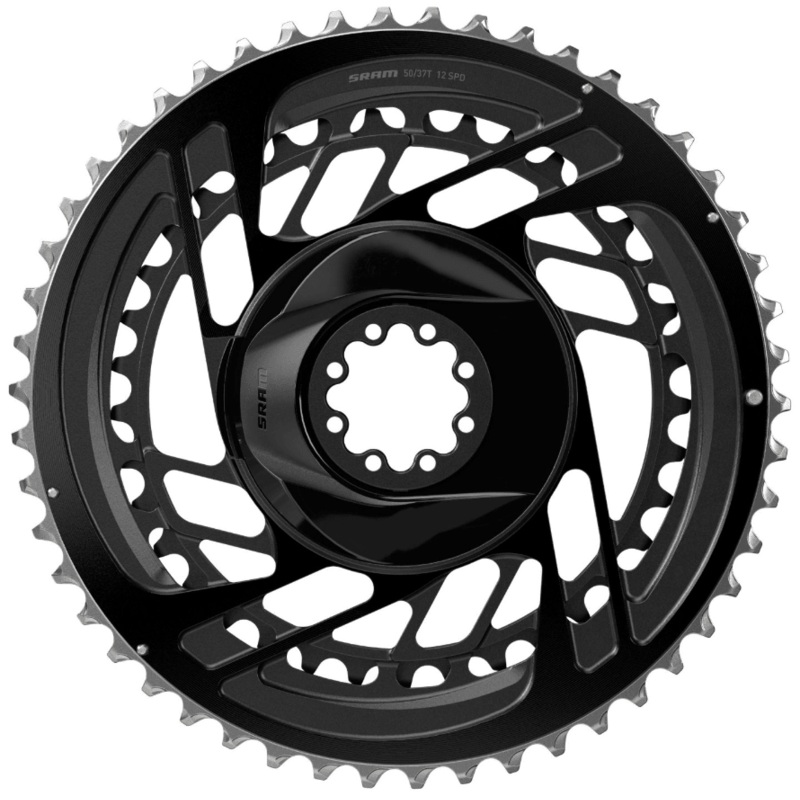 SRAM Force 2x 12 Speed Chainring (Black) 50-37T