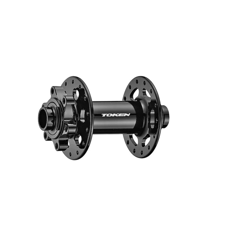 Token M1 Disc Brake Front Hub (Black) 28H