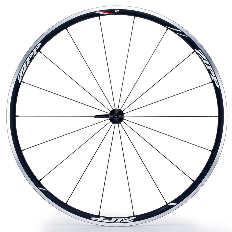 Zipp 30 Course Aluminium Tubeless Rim Brake Wheel – Shimano/Sram (Matte White Decal) Front