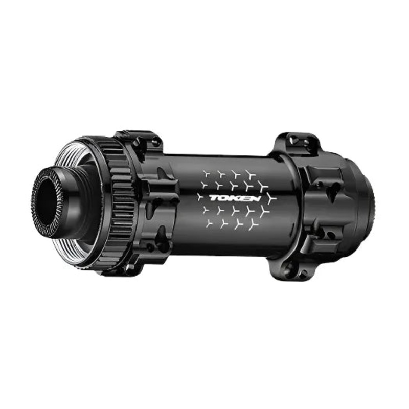 Token D1 Disc Brake Front Hub (Black) 24H