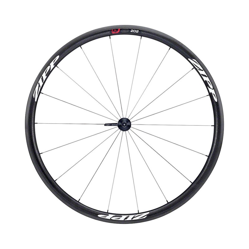 Zipp 202 Firecrest Carbon Tubeless Rim Brake Wheel – Shimano/Sram (White Decal) Front