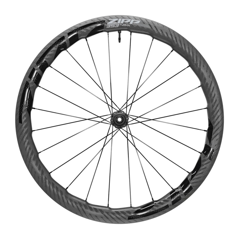 Zipp 353 NSW Carbon Tubeless Disc Brake Wheel – Shimano/Sram (Black)
