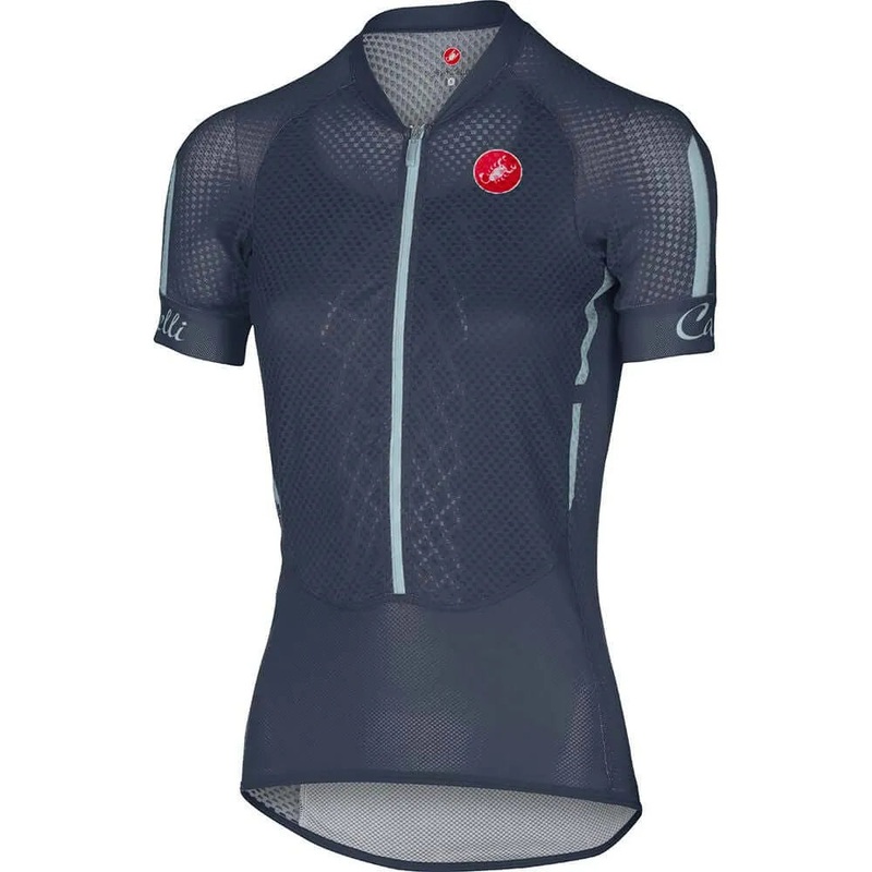 Castelli Climbers Women’s Cycling Jersey (Midnight Navy/Pale Blue) M
